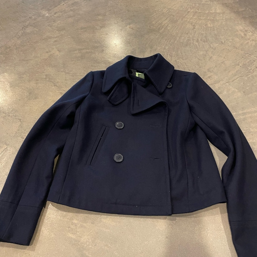 Polo double breasted coat